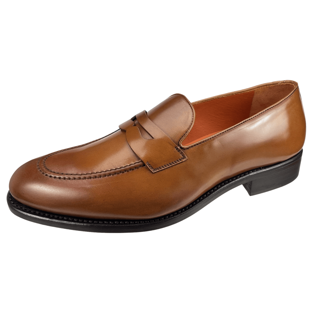 Peter Huber Shoes Norway Shell Cordovan Penny Loafer