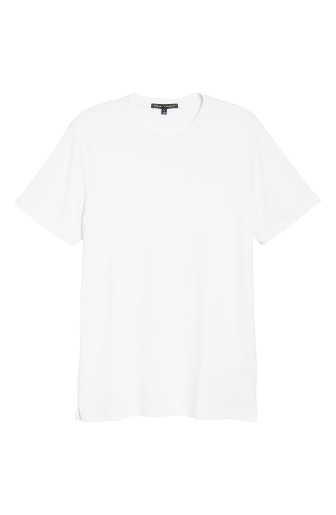 Robert Barakett T-Shirts Georgia Crew Neck T-Shirt- White