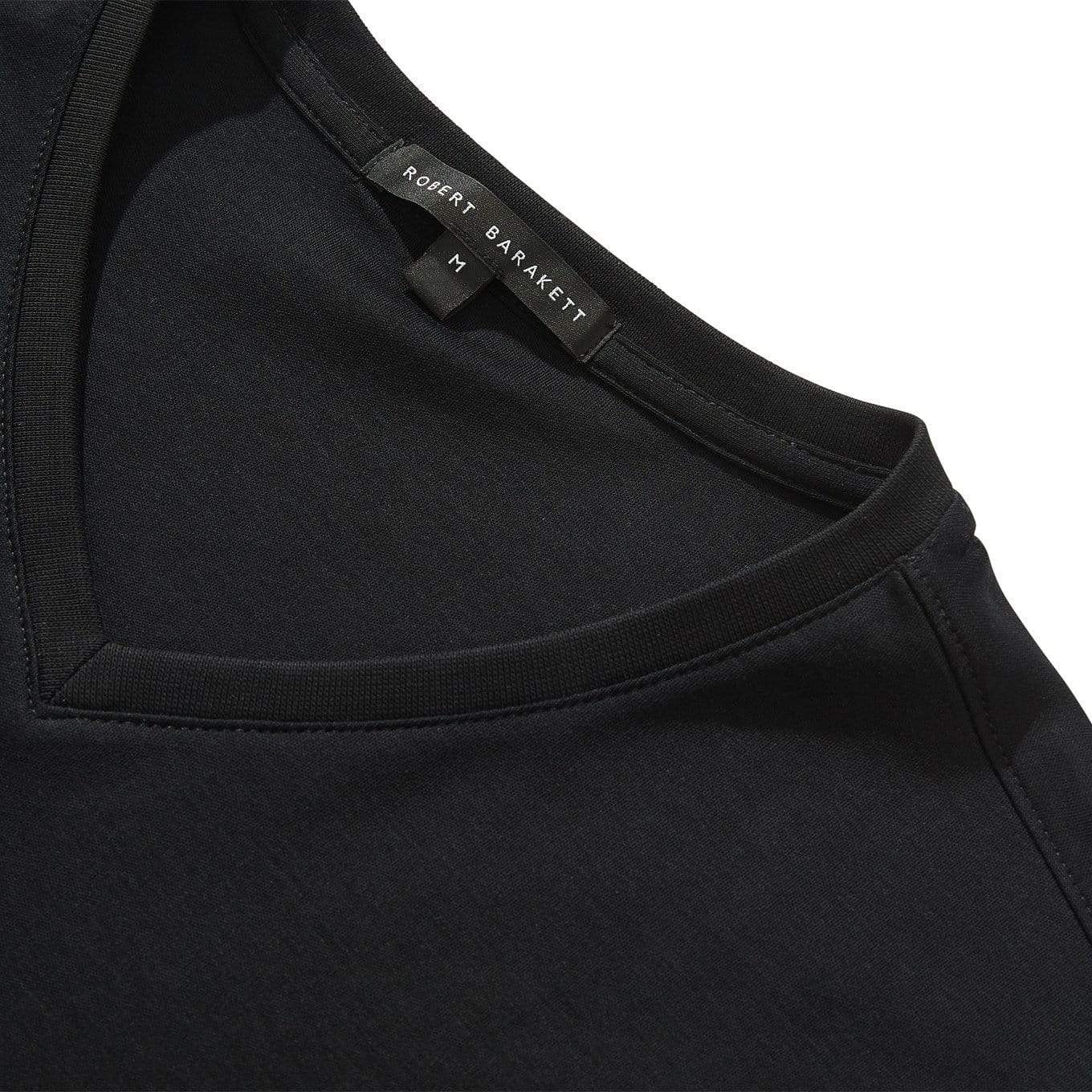 Robert Barakett T-Shirts Georgia V Neck T-Shirt- Black