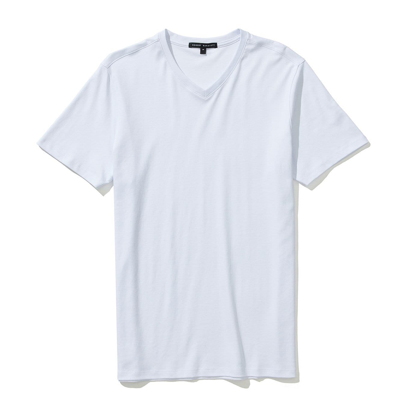 Robert Barakett T-Shirts Georgia V Neck T-Shirt- White