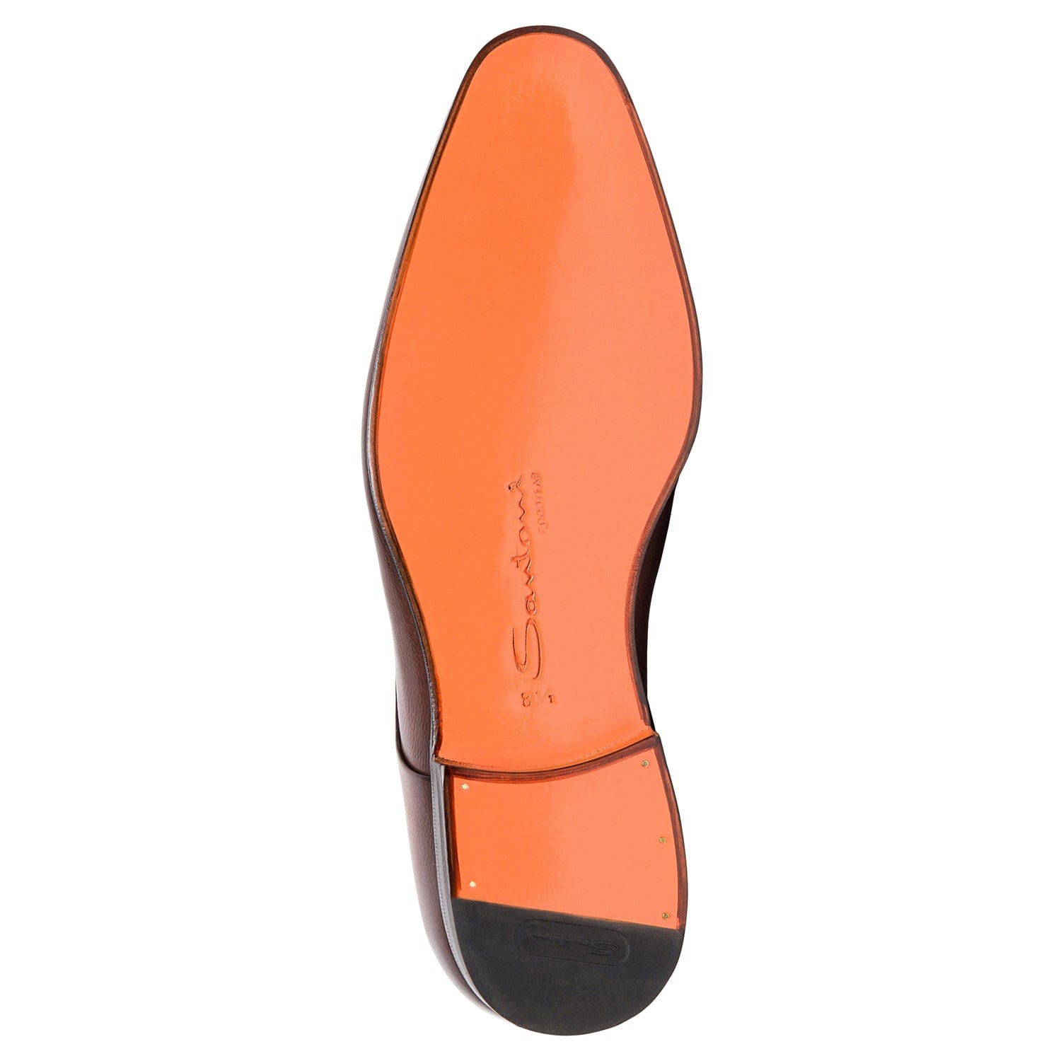 Santoni Shoes Dabbed Plain Toe Oxford