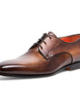 Santoni Shoes Dabbed Plain Toe Oxford