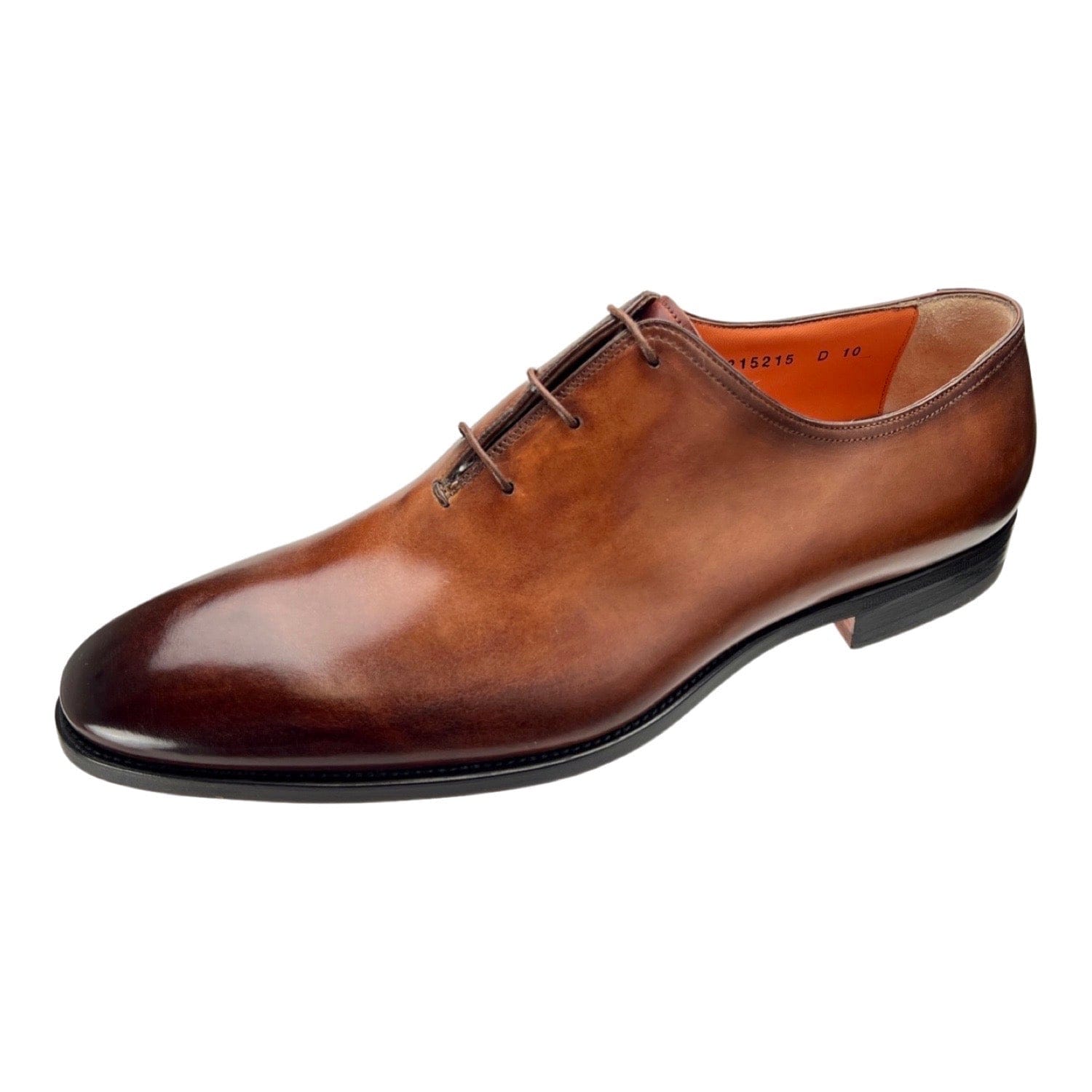 靴 Santoni / leather plane toe shoes Lawrence Plain Toe Oxford – M. Dumas and Sons