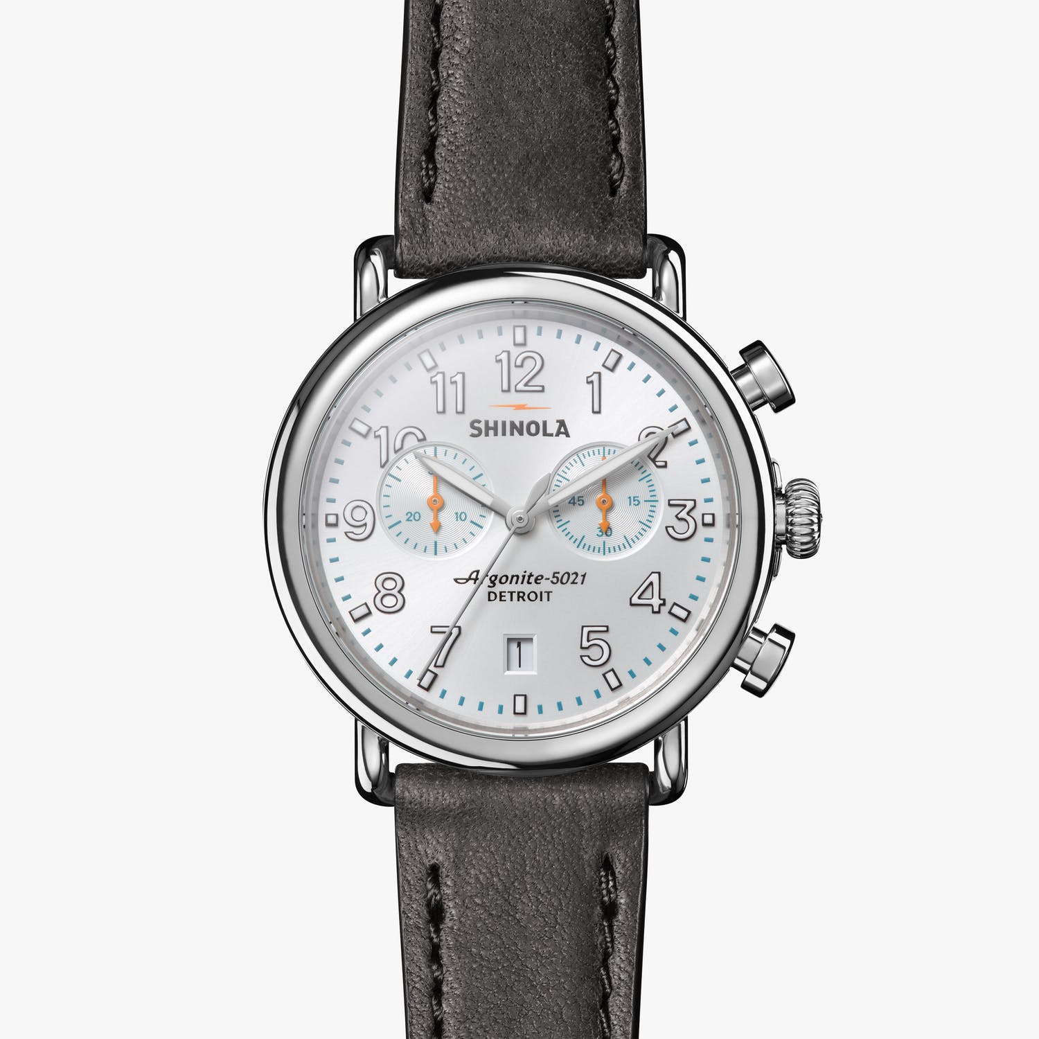 Shinola Watches The Runwell Chrono 41 MM Blue Dial