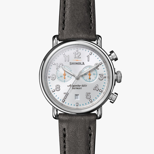 Shinola Watches The Runwell Chrono 41 MM Blue Dial