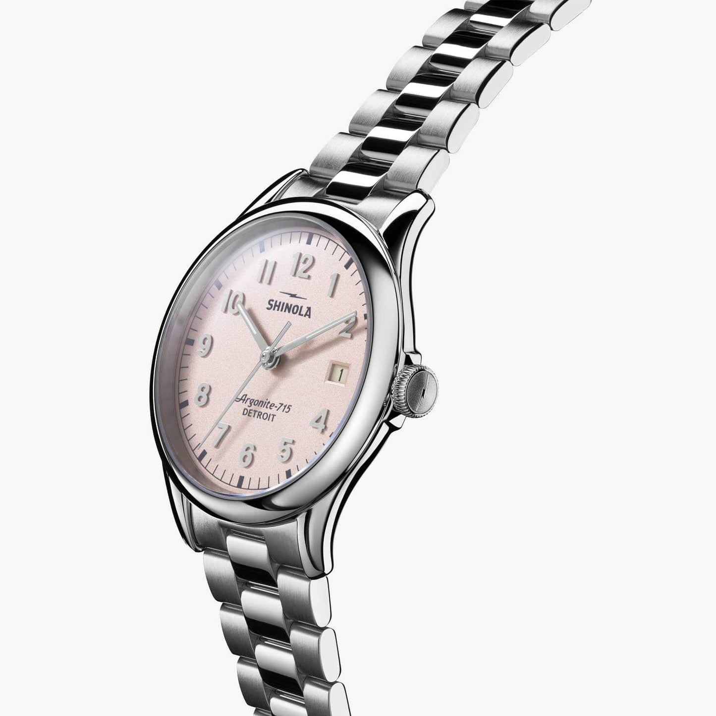 Shinola Watches The Vinton 38 MM Light Pink Dial