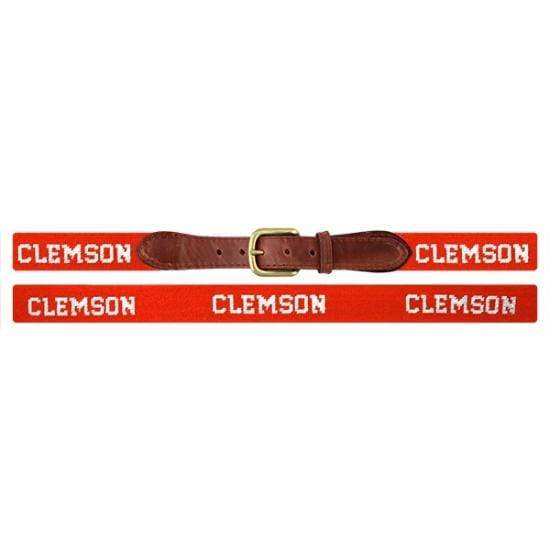 Smathers & Branson Belt Clemson Needlepoint Belt