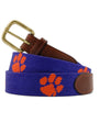 Smathers & Branson Belt Clemson University Needlepoint Belt