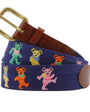Smathers & Branson Belt Dancing Bears Needlepoint Belt