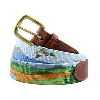 Smathers & Branson Belt Great Outdoors Needlepoint Belt