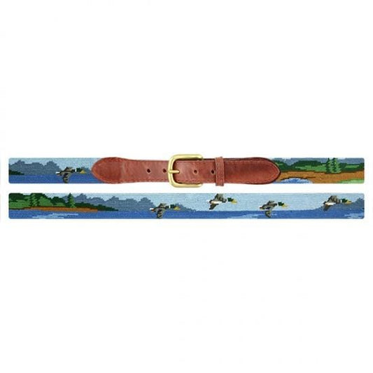 Smathers & Branson Belt Great Outdoors Needlepoint Belt