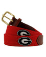 Smathers & Branson Belt University of Georgia Needlepoint Belt