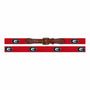 Smathers & Branson Belt University of Georgia Needlepoint Belt