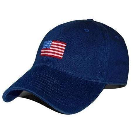 Smathers & Branson Hats American Flag Needlepoint Hat