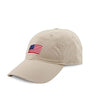 Smathers & Branson Hats American Flag Needlepoint Hat- Khaki
