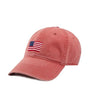 Smathers & Branson Hats American Flag Needlepoint Hat- Nantucket Red®