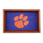 Smathers & Branson Small Leather Goods Clemson Valet Tray