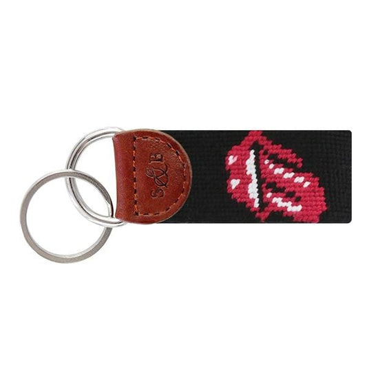Smathers & Branson Small Leather Goods Rolling Stones Key Fob