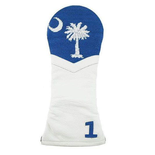 Smathers & Branson Small Leather Goods SC Flag Needlepoint Headcover