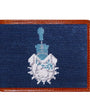 Smathers & Branson Small Leather Goods The Citadel Needlepoint Bi-Fold Wallet