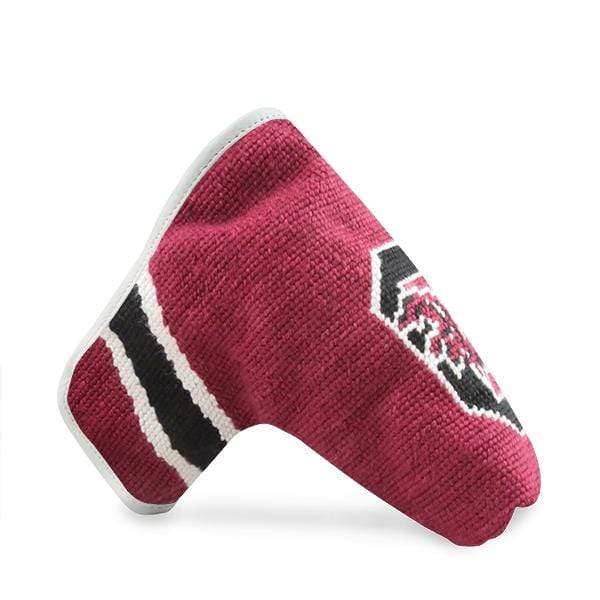 Smathers & Branson Small Leather Goods USC Needlepoint Putter Cover