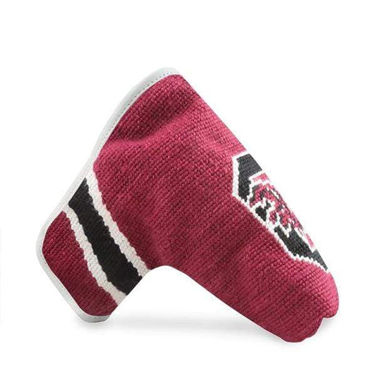Smathers & Branson Small Leather Goods USC Needlepoint Putter Cover