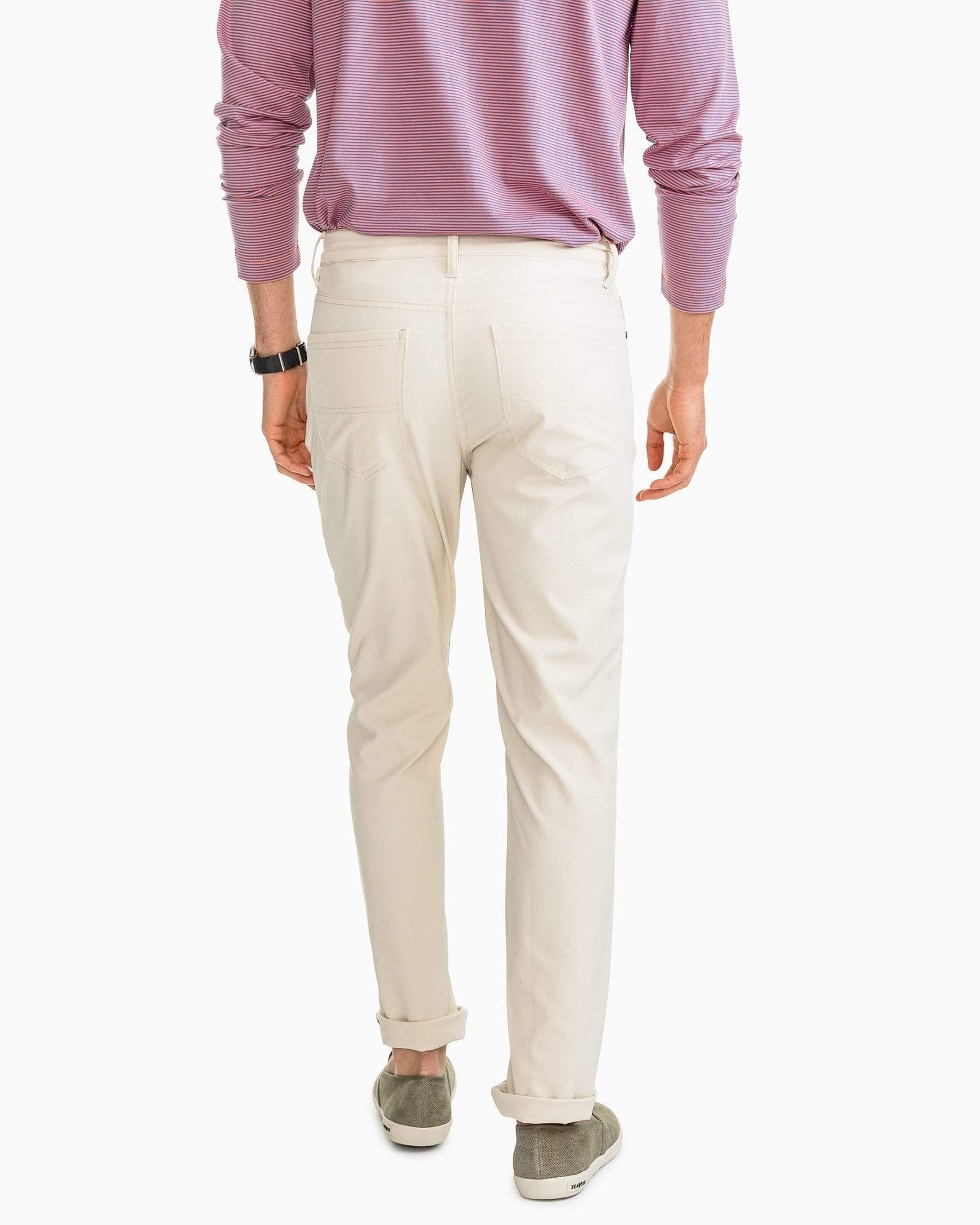 Southern Tide 5-Pockets Intercoastal Performance Pants Stone
