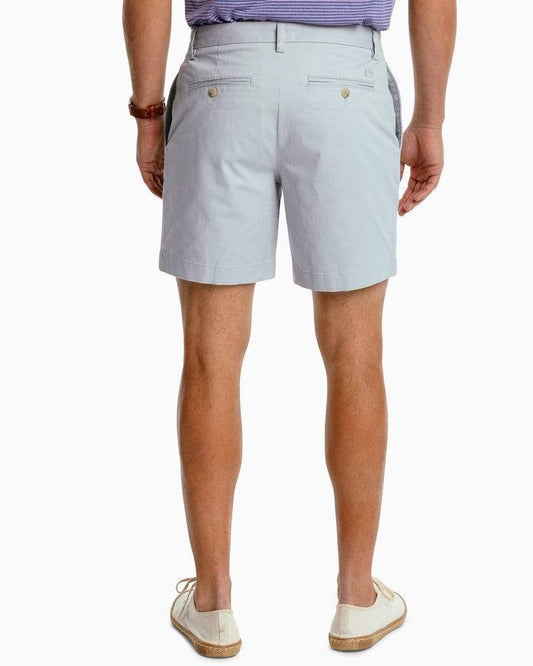 Southern Tide Shorts The New Channel Marker Short- Seagull Grey 7in