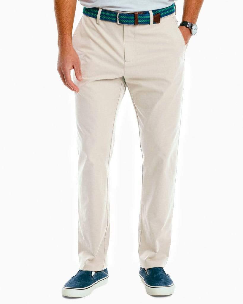 Southern Tide Trousers Jack Performance Pant- Putty