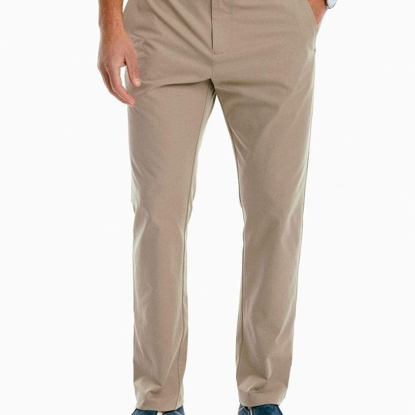 Southern Tide Trousers Jack Performance Pant- Sandstone